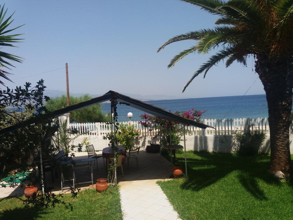 Per Mare Villa Loutra Oraias Elenis Exteriör bild